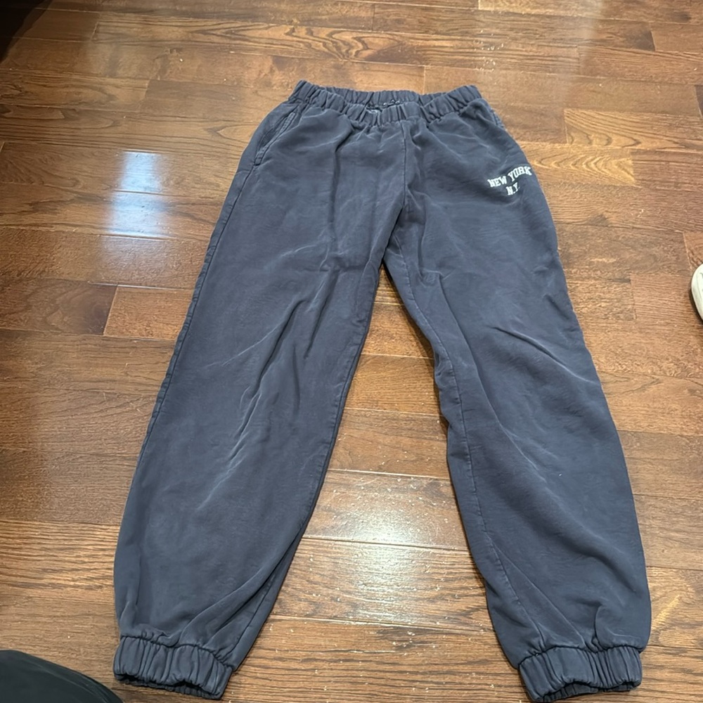 Brandy Melville navy sweatpants one size fits all